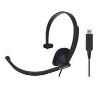 Koss Micro-casque CS195 pour ordinateur supra-auriculaire filaire microphone anti-bruit Noir