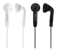 Koss Ecouteurs intra-auriculaires stéréo "KE7" (mini-écouteurs, 1x blanc et 1x noir, avec fil de 1,2 m, 60 - 20000 Hz, jack 3,52mm mâle) Noir/Blanc