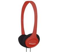 Koss Casque sur-oreille KPH7 filaire jack 3,5 mm Rouge