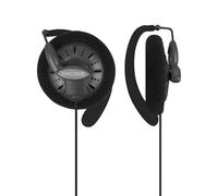 Koss KSC75 Casque supra-auriculaire portable à clip, style rétro, ultra léger, gris