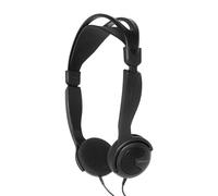 Koss KTXPro1 Casque supra-auriculaire style rétro années 90 Contrôle du volume Prise 3,5 mm Pilotes dynamiques en titane 60 Ohm Noir