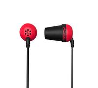 Koss PLUG R casque Intra-aural écouteur Rouge - Casques (Intra-aural, écouteur, Avec fil, 10 - 20000 Hz, 1,2 m, Rouge)