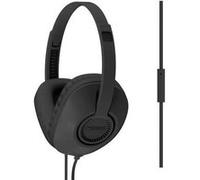 KOSS UR23i Hi-Fi Casque supra-auriculaire filaire noir micro-casque, volume réglable Noir G
