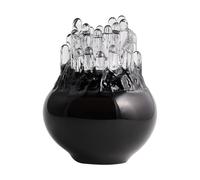 Kosta Boda Bougeoir Polar 190 mm Noir
