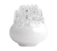 Kosta Boda Bougeoir Polar 200 mm Blanc