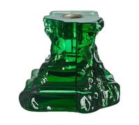 Kosta Boda Bougeoir Rocky Baroque 95 mm Vert émeraude