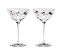Kosta Boda Coupe à champagne You and Me Together 32 cl lot de 2 Clear / Multi
