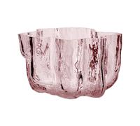 Kosta Boda Photophore Crackle 5.8 cm Rose