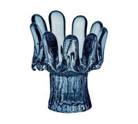 Kosta Boda Photophore en verre circulaire Solros 11.5 cm Bleu