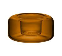 Kosta Boda Photophore Happy 4.7 cm Ambre