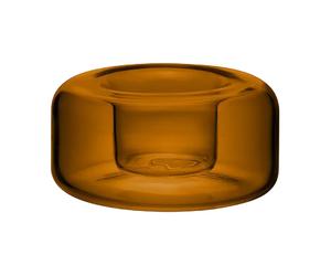 Kosta Boda Photophore Happy 4.7 cm Ambre