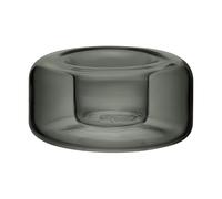 Kosta Boda Photophore Happy 4.7 cm Anthracite