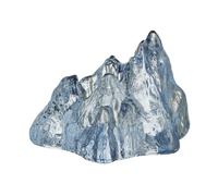 Kosta Boda Photophore The Rock 91 mm Bleu Glacé