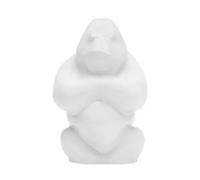 Kosta Boda Sculpture Gabba Gabba Hey 120 mm Cloudy white