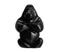 Kosta Boda Sculpture Gabba Gabba Hey 120 mm Noir