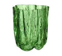 Kosta Boda Vase Crackle 12.1 cm Vert foncé