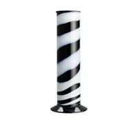 Kosta Boda Vase cylindre Lab 30 cm Noir-blanc