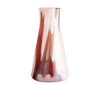 Kosta Boda Vase erlenmeyer Lab 30.5 cm Rouge-blanc-rose