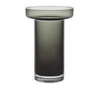 Kosta Boda Vase Limelight Rose 23cm Gris fumé