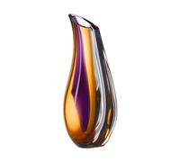 Kosta Boda Vase Orchid 370 mm Violet-ambre