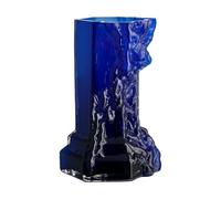 Kosta Boda Vase Rocky Baroque 35 cm Bleu profond