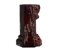 Kosta Boda Vase Rocky Baroque 35 cm Oxblood