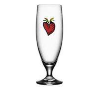 Kosta Boda Verre à bière Friendship 50 cl coeurs