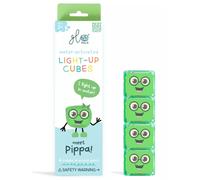 Glo Pals Cube Lumineux Original activé par l'eau pour Jeu sensoriel (Pippa - Vert)