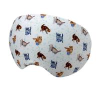 KOSTOO Housse de protection en lycra pour lunettes de ski, gardez vos verres propres et rayés, cadeaux pour les amateurs de ski (chats)