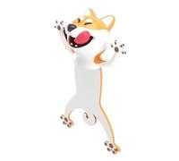 KOSTOO Marque-page amusant 3D en forme d'animal pour étudiants, bureau, papeterie, cadeau créatif, idéal pour garçons et filles (chien)