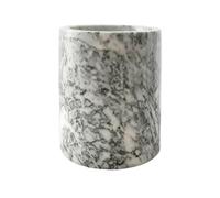 Kota Japan Refroidisseur de bouteille de vin et de champagne en marbre gris - 17,8 x 12,7 cm | Élégant porte-ustensiles de cuisine | Refroidisseur de vin indispensable pour votre maison |