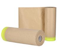 KOTABRAU® Lot de 2 rouleaux de papier de masquage 40 cm x 20 m avec ruban de peintre Un accessoire indispensable pour les grandes rénovations et les petites réparations Masques en papier (40 cm x