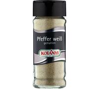 Kotanyi poivre blanc moulu 39 g en pot de 80 ml