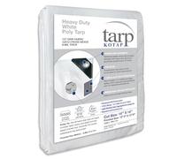 Kotap Bâche de protection robuste en polyéthylène (PE), multi-usage, imperméable 8 mm