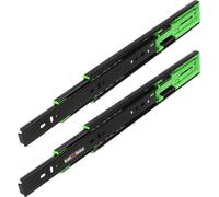KOTARBAU® 1 paire de glissières de tiroir à extension totale Softclose 300 mm Extension pour charges lourdes Glissières pour tiroirs Système de glissières à fermeture automatique Glissières télescopiq