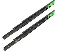 KOTARBAU® 1 paire de glissières de tiroir à extension totale Softclose 500 mm Extension pour charges lourdes Glissières pour tiroirs Système de glissières à fermeture automatique Glissières télescopiq