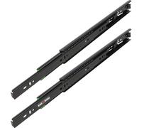 KOTARBAU® 1 paire de glissières de tiroirs à sortie totale Coulisses de tiroirs 400mm Coulisses pour tiroirs Système de glissières Glissières de tiroirs