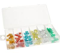 KOTARBAU® 120 pcs. mini-kit de fusibles auto Kit de fusibles auto 5A, 10A, 15A, 20A, 25A, 30A