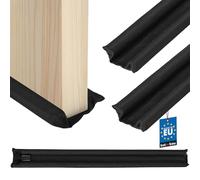 KOTARBAU® 2 pcs Boudin De Porte Isolant - Polyéthylène Mousse - 95 cm - Noir - Découpable - 30 mm - Bas de Porte Anti Courant d'air - Protection Acoustique