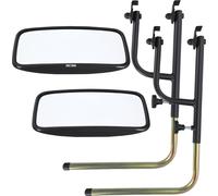 KOTARBAU® 2 pcs. Tracteur Rétroviseur universel 38 x 19 cm PVC 2 pcs. Support télescopique pour rétroviseur 48-71 x 33 cm Tracteur Camion Rétroviseur avec support Rétroviseur agricole Bras du rétrovis