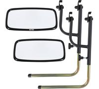 KOTARBAU® 2pcs Rétroviseur de tracteur avec support Universel 15,5 x 28,5 cm PVC 2pcs. Aluminium Support de Rétroviseur Tracteur Rétroviseur Uni Machines Agricoles Bras de Rétroviseur Tige de Rétrovis