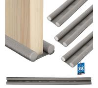 KOTARBAU® 3 pcs Boudin De Porte Isolant - Polyéthylène Mousse - 95 cm - Gris - Découpable - 30 mm - Bas de Porte Anti Courant d'air - Protection Acoustique