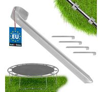 KOTARBAU® 4 pcs. Ancre de sol pour trampoline 43 cm Ancre à enfoncer Piquets lourds Trampolines galvanisés Ancre de sol pour tente Pavillon Château gonflable Trampoline Piquets de tente Ancres de sol