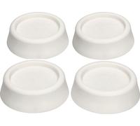 KOTARBAU® Amortisseurs de vibrations 4 pcs. en plastique pour lave-linge séchoir Blanc