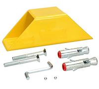 KOTARBAU® Ancre de fixation pour ancrage au sol en béton pour vélo et moto - Jaune