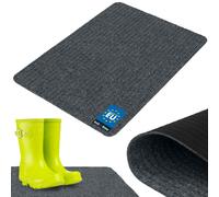 KOTARBAU® Antidérapant Matador Tapis de sol Tapis de propreté Résistant Gris 50x70 cm