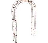 KOTARBAU® Arc de roses solide en finition rouille noble pour votre jardin Capacité de charge jusqu'à 200kg Ecorost Arc de treillis robuste