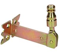 KOTARBAU® Arrêt de volet 68 mm à Visser Acier galvanisé Or Décoratif Solide