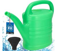 KOTARBAU® Arrosoir 5 L ovale Arrosoir de jardin durable en plastique pour arroser les fleurs avec pomme d'arrosage Système d'arrosage Arrosoir pour fleurs pour l'intérieur et l'extérieur