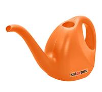 KOTARBAU® Arrosoir de jardin 2 l en plastique pour arroser des fleurs avec bec long - Petit arrosoir à fleurs pour l'intérieur et l'extérieur - Pour la maison, l'arrosage des plantes - Orange